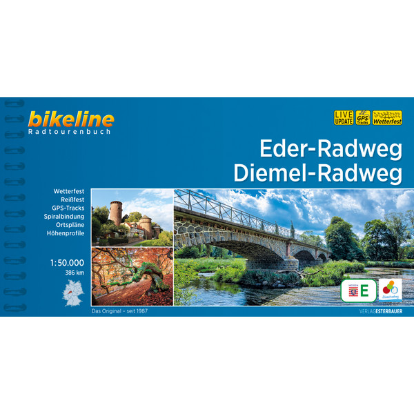  BIKELINE EDER-RADWEG/DIEMEL-RADWEG - Radwanderführer