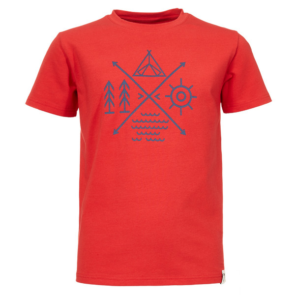  GLARUS PRINTED T-SHIRT Kinder - T-Shirt