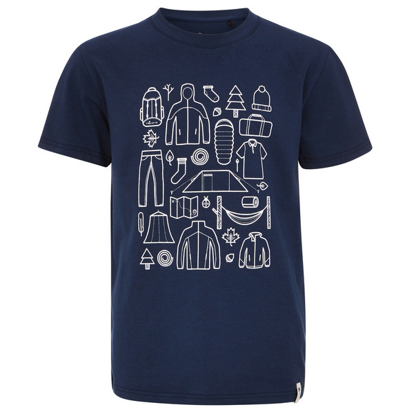 GLARUS PRINTED T-SHIRT Kinder - T-Shirt