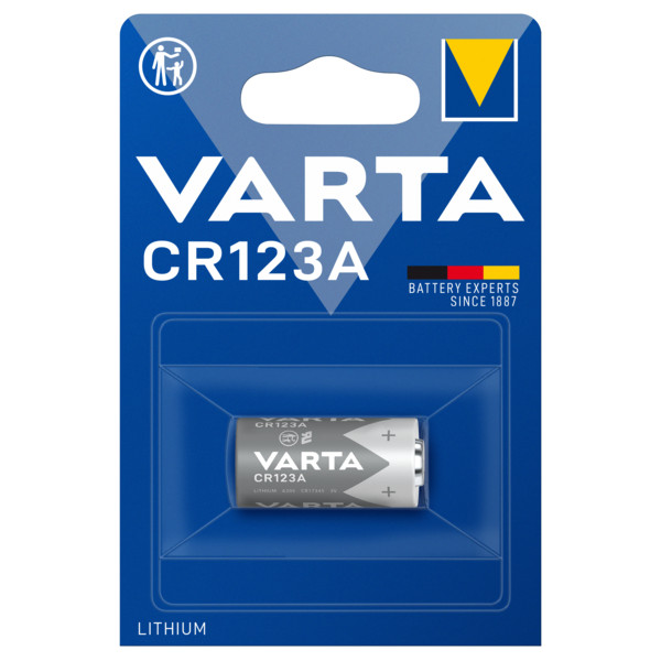 Varta CR123 PHOTO Batterien NOCOLOR