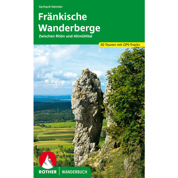 Fränkische Wanderberge Wanderführer BERGVERLAG ROTHER
