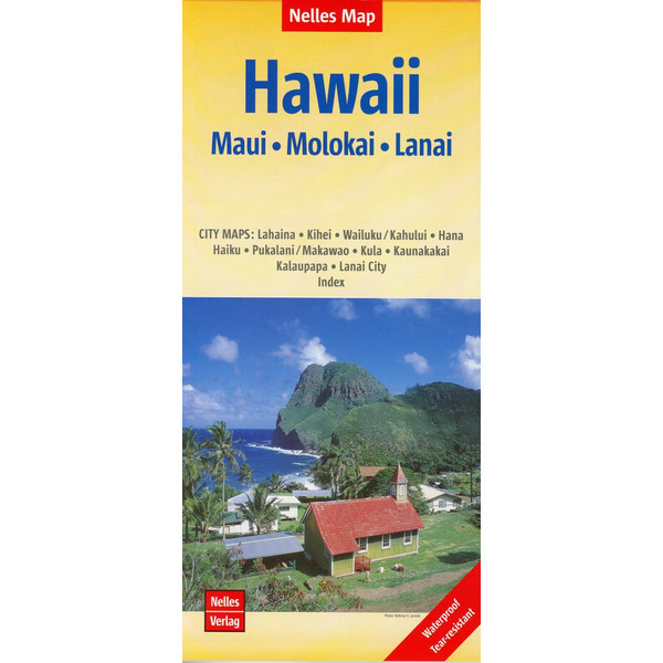Nelles Map Hawaii: Maui Molokai 1 : 150 000 Wanderkarte NOPUBLISHER