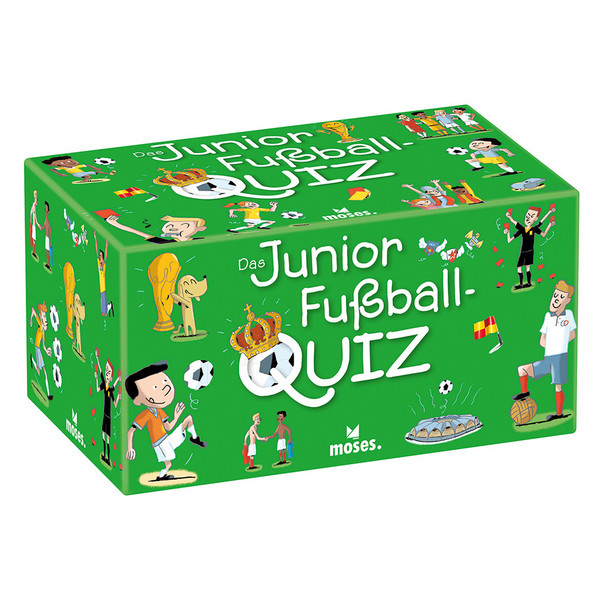 Moses Verlag Das Junior Fußball-Quiz Kinder - Reisespiel