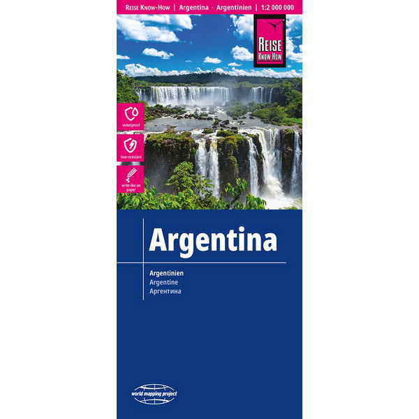 RKH WMP ARGENTINIEN 1:2.000.000 Straßenkarte NOPUBLISHER