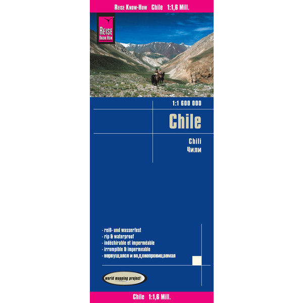  RKH WMP CHILE 1 : 1.600.000 - Straßenkarte