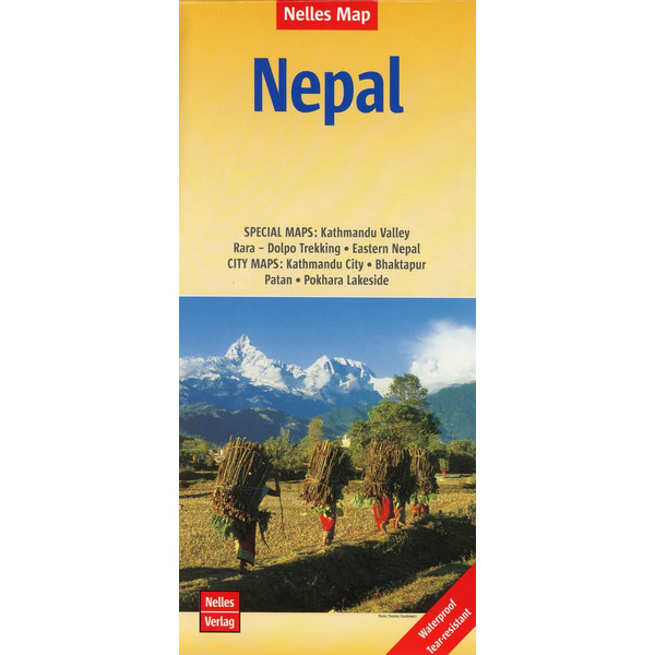  Nelles Map Nepal 1 : 480 000 / 1 : 1 500 000 - Wanderkarte