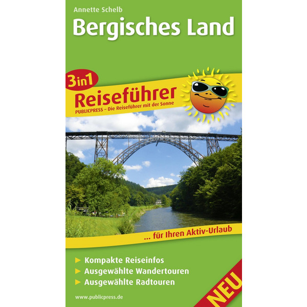  Reiseführer Bergisches Land - Wanderführer