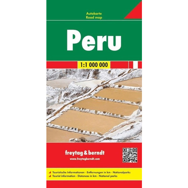  Peru 1 : 1 000 000. Autokarte - Straßenkarte
