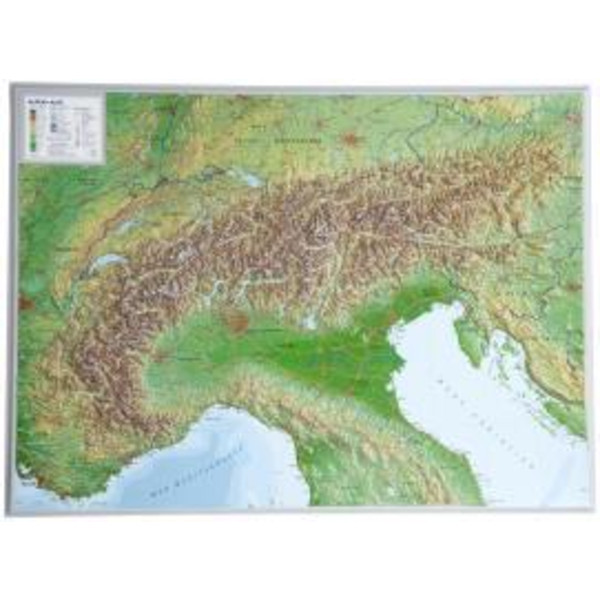  Alpen 1 : 1 200 000 - Poster
