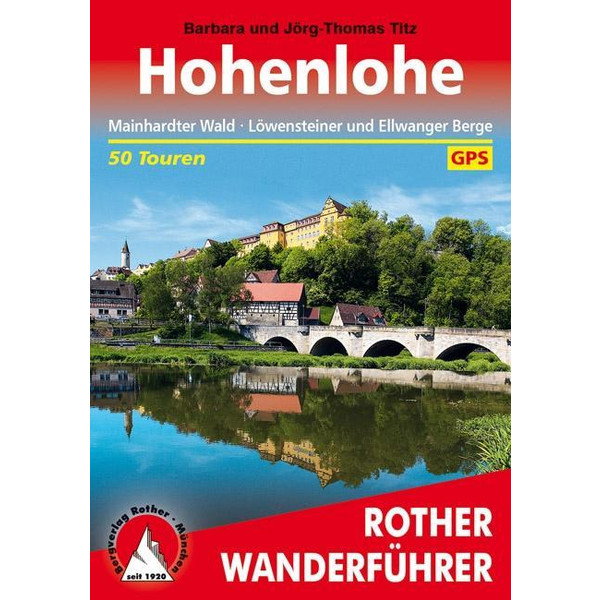 Hohenlohe Wanderführer BERGVERLAG ROTHER