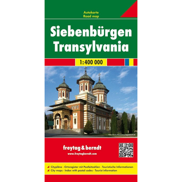 Siebenbürgen 1 : 400 000 Autokarte Straßenkarte FREYTAG + BERNDT
