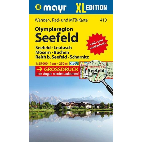 Olympiaregion Seefeld XL 1 : 25 000 - Wanderkarte