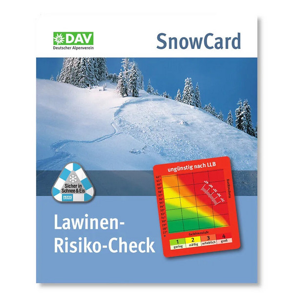 DAV SnowCard. Lawinen-Risiko-Check