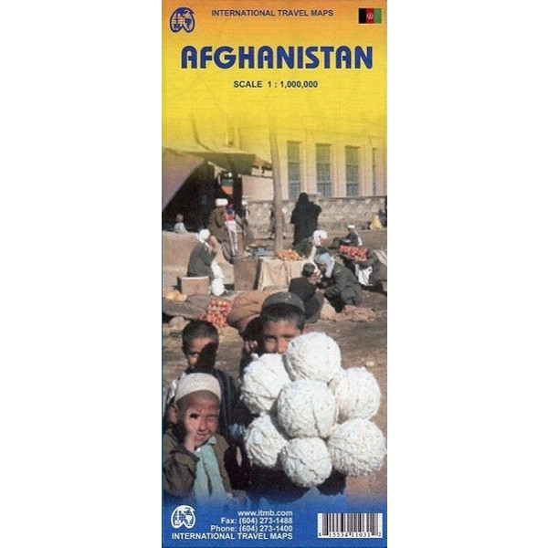 Afghanistan 1 : 1 000 000 Straßenkarte INTERNATIONAL TRAVEL MAPS