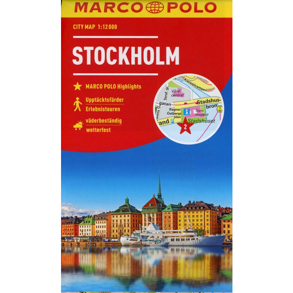 MARCO POLO Cityplan Stockholm 1:12 000 Stadtplan MAIRDUMONT