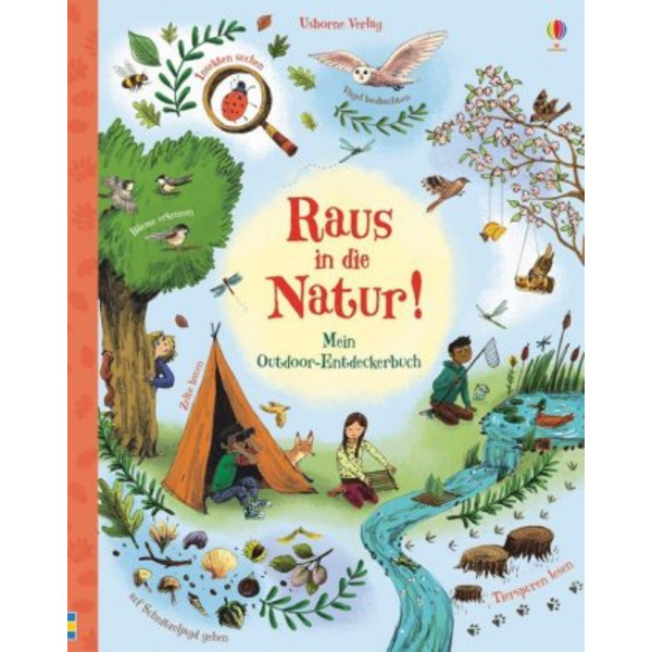 RAUS IN DIE NATUR! Kinderbuch USBORNE VERLAG