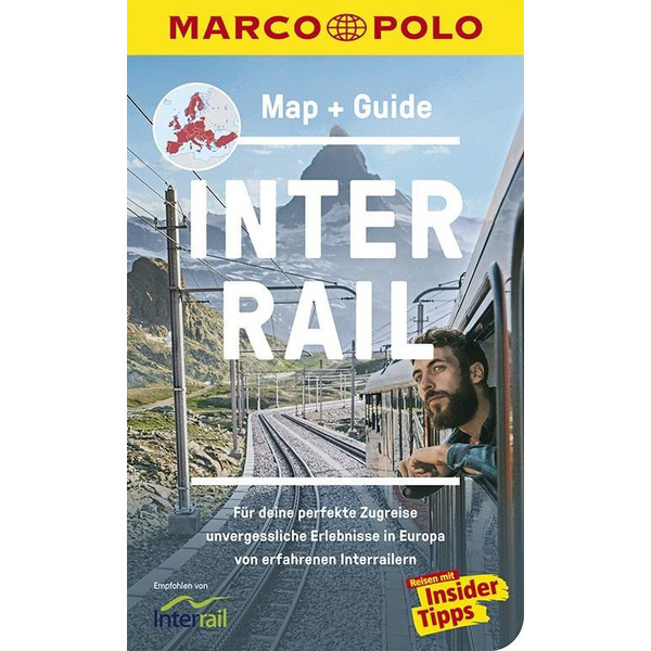  MARCO POLO Interrail Map + Guide - Straßenkarte