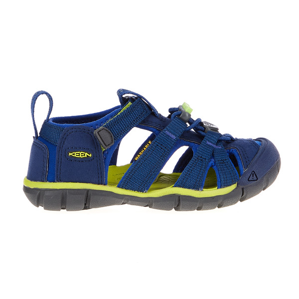 Keen SEACAMP II CNX C Kinder Outdoor Sandalen BLUE DEPTHS/CHARTREUSE