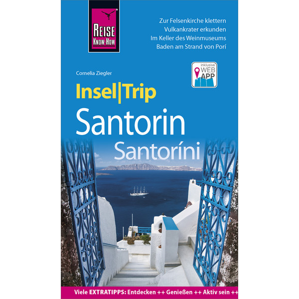  Reise Know-How InselTrip Santorin / Santoríni - Reiseführer