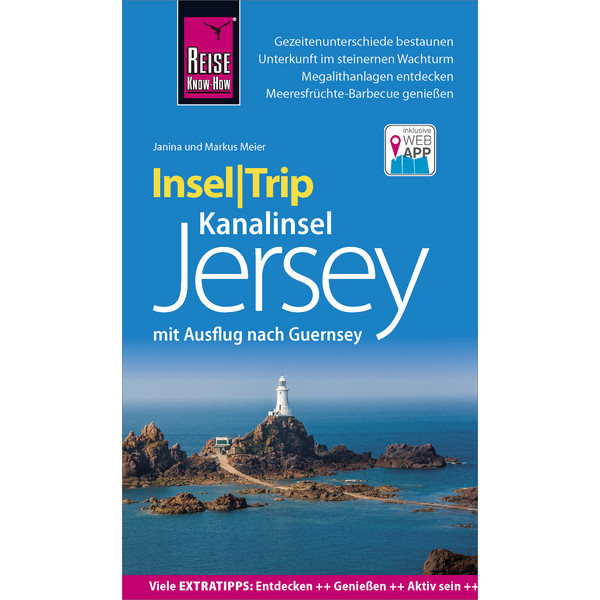  Reise Know-How InselTrip Jersey mit Ausflug nach Guernsey - Reiseführer