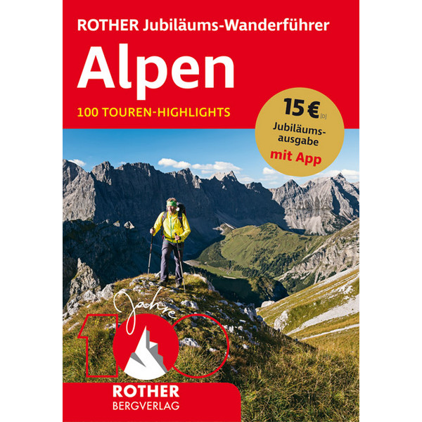  ROTHER Jubiläums-Wanderführer Alpen - Wanderführer