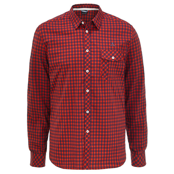 Schöffel Shirt Miesbach 4 LG Freizeithemd Herrenhemd Outdoorhemd Wandershirt 