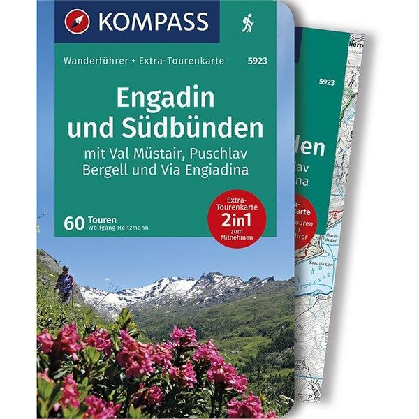 KOMPASS Wanderführer Engadin und Südbünden KOMPASS KARTEN GMBH