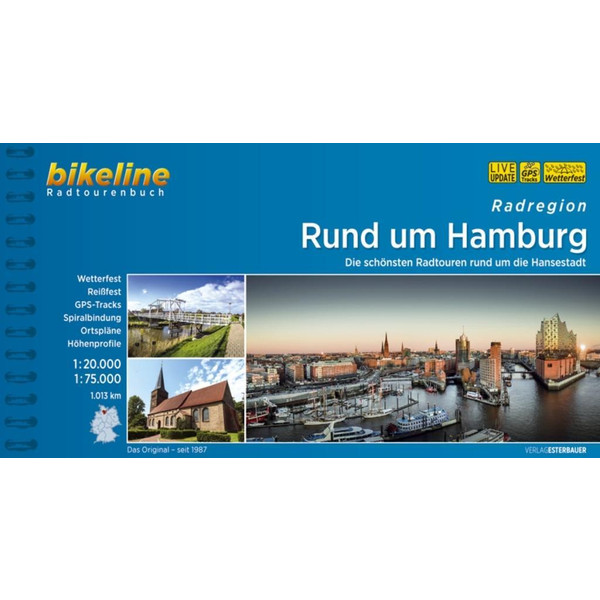 Rund um Hamburg 1 : 20 000 Radwanderführer ESTERBAUER GMBH