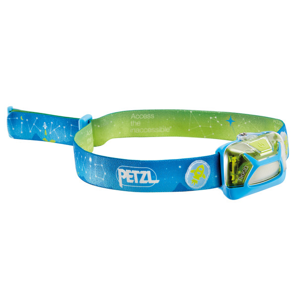 Petzl Led Kinder-Stirnlampe TIKKID Blau inkl 20 Lumen 3 x AAA Batterien max