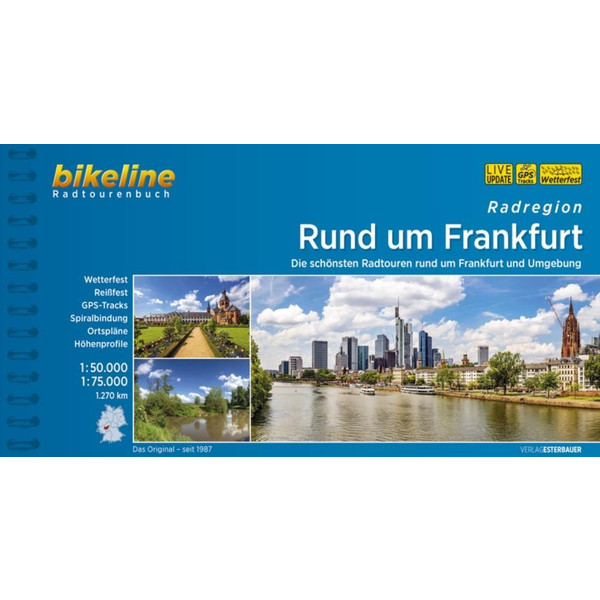 Rund um Frankfurt 1 : 75 000 Radwanderführer ESTERBAUER GMBH
