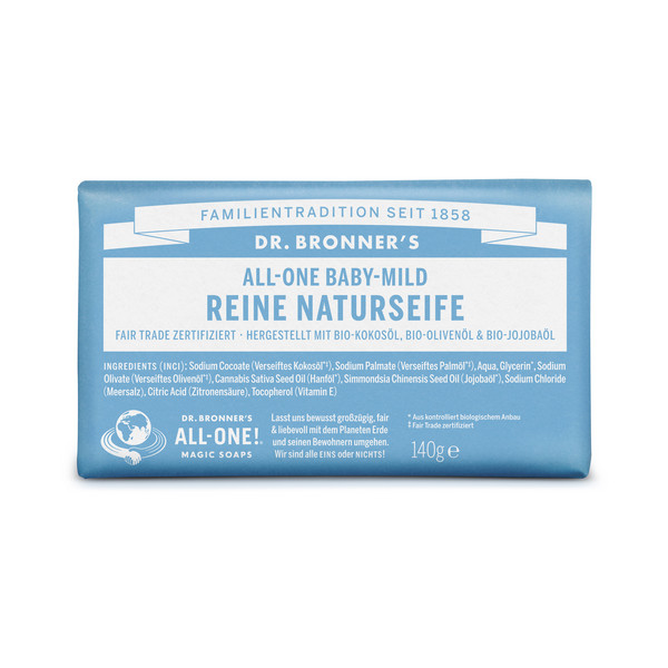Dr. Bronner' s REINE NATURSEIFE (STÜCKSEIFE) - Outdoor Seife