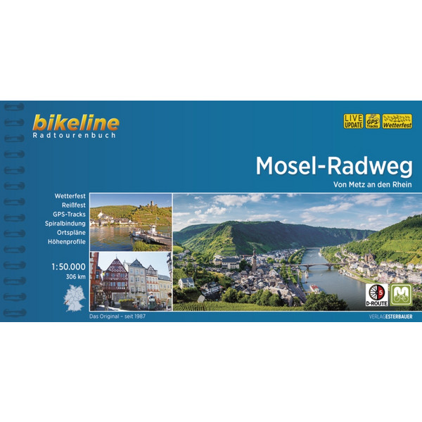  MOSEL-RADWEG 1:50.000 - Radwanderführer