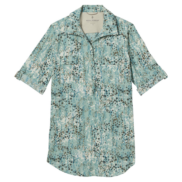  EXPEDITION II TUNIC PRINT Damen - Outdoor Bluse