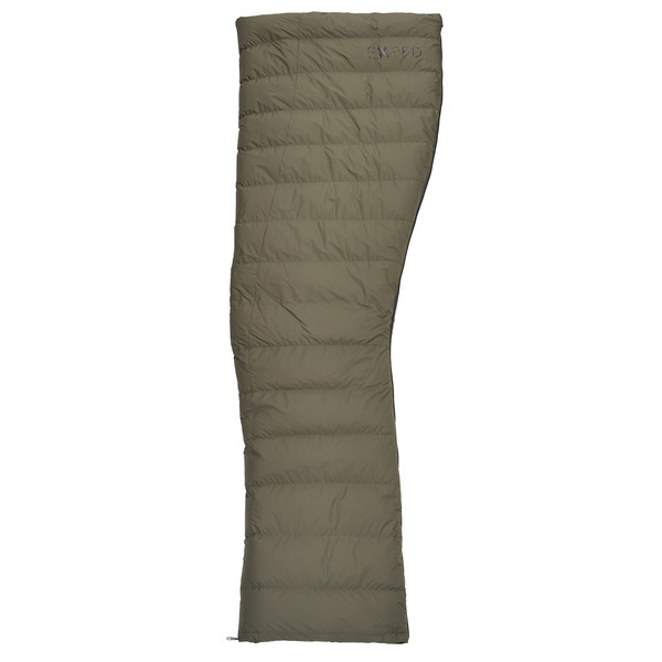 Exped QUILT PRO Daunenschlafsack OLIVE GREY/CHARCOAL