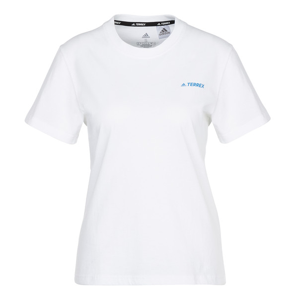 Adidas TERREX MOUNTAIN FUN GRAPHIC T-SHIRT Damen T-Shirt WHITE