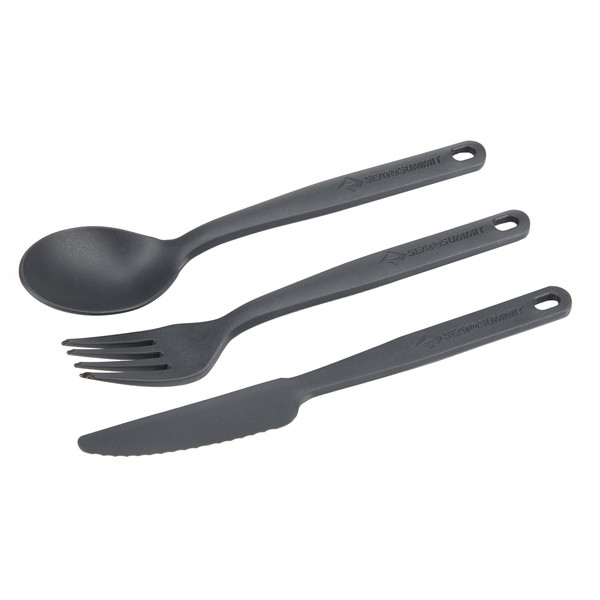 Sea to Summit CAMP CUTLERY SET Campingbesteck CHARCOAL
