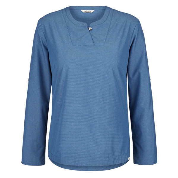 FRILUFTS KEA L/S TUNIC Damen Outdoor Bluse DARK BLUE