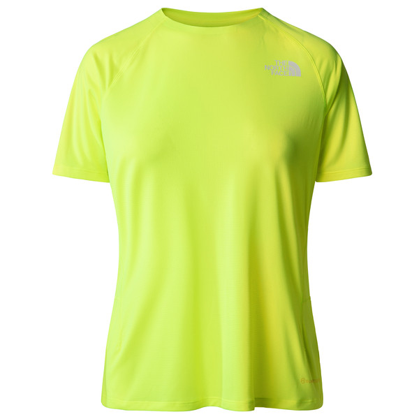 The North Face W SUMMIT HIGH TRAIL RUN S/S Damen Funktionsshirt LED YELLOW
