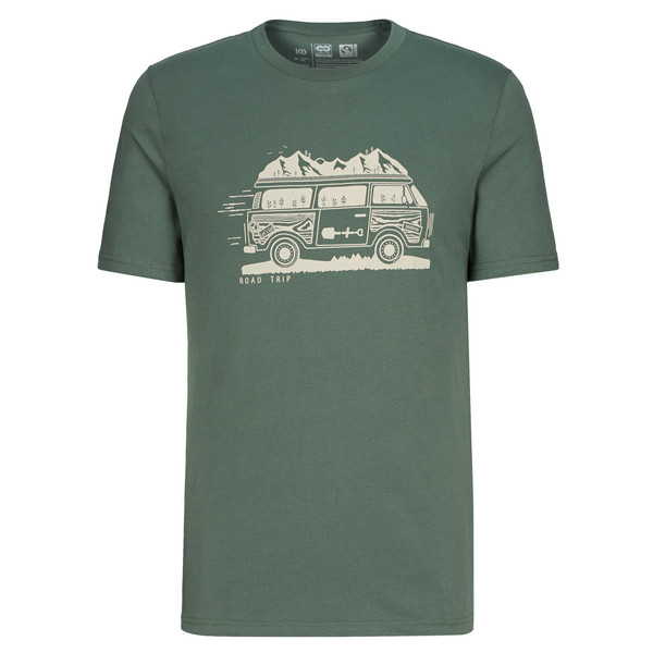 Tentree M ROAD TRIP T-SHIRT Herren T-Shirt DARK SAGE/OATMEAL