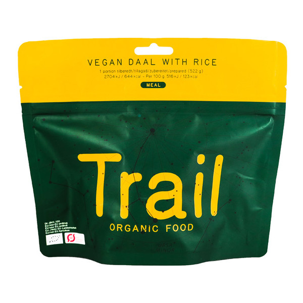 Trail - Organic Food VEGAN DAAL WITH RICE Outdoor Essen VEGAN DAAL WITH RICE