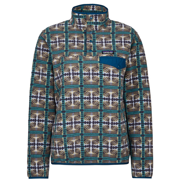 Patagonia W' S LW SYNCH SNAP-T P/O Damen Fleecepullover SNOW BEAM: PALE PERIWINKLE