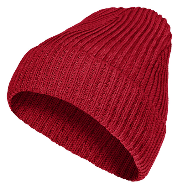 Patagonia FISHERMANS ROLLED BEANIE Unisex Mütze TOURING RED