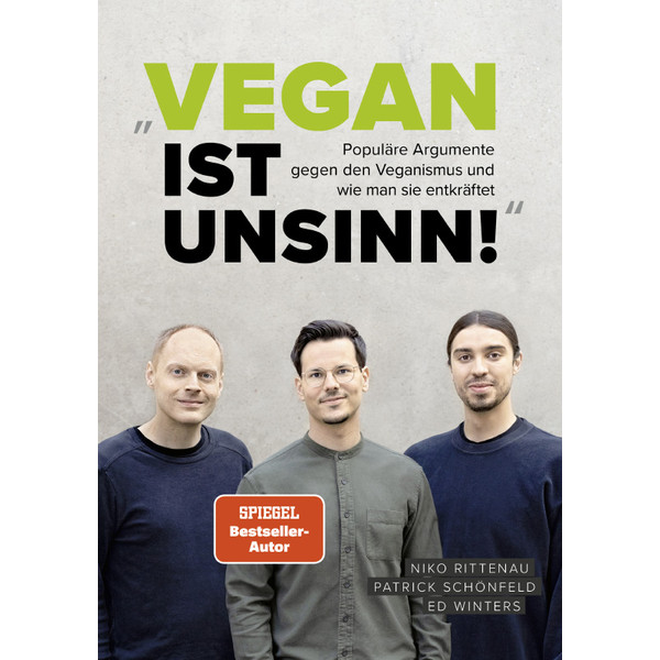 " VEGAN IST UNSINN!" Sachbuch Ventil Verlag UG
