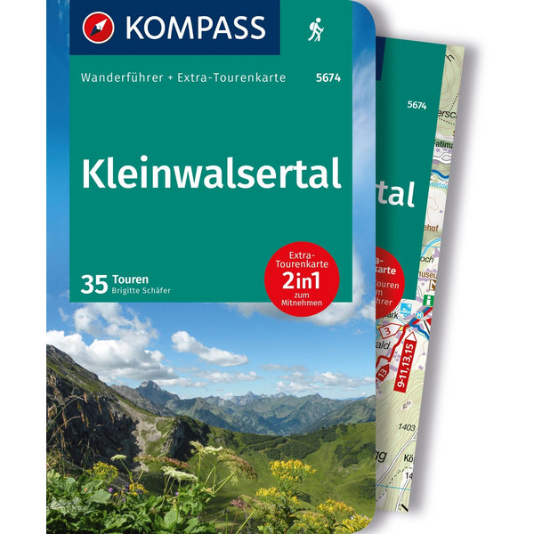 KOMPASS WANDERFÜHRER KLEINWALSERTAL, 35 TOUREN Wanderführer KOMPASS KARTEN GMBH