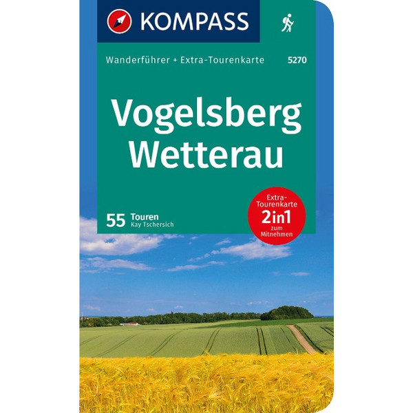 KOMPASS WANDERFÜHRER VOGELSBERG-WETTERAU, 55 TOUREN KOMPASS KARTEN GMBH