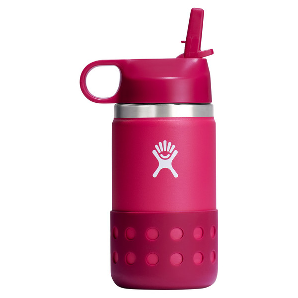 Hydro Flask KIDS WIDE MOUTH STRAW CAP AND BOOT Trinkflasche PEONY