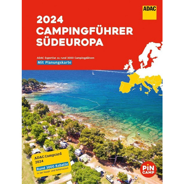 ADAC CAMPINGFÜHRER SÜDEUROPA 2024 Reiseführer ADAC REISEFÜHRER