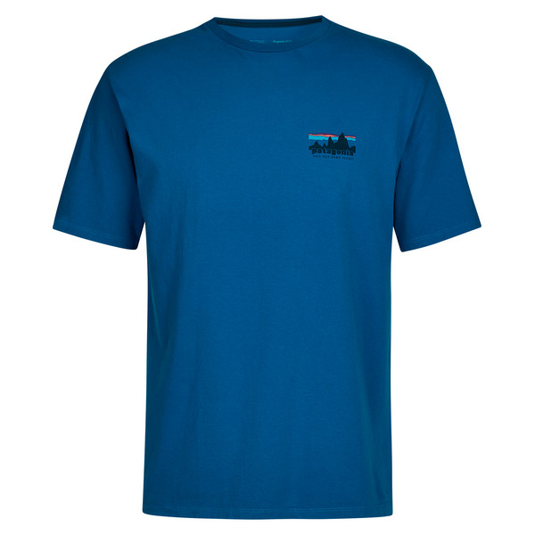 Patagonia M' S ' 73 SKYLINE ORGANIC T-SHIRT Herren T-Shirt ENDLESS BLUE