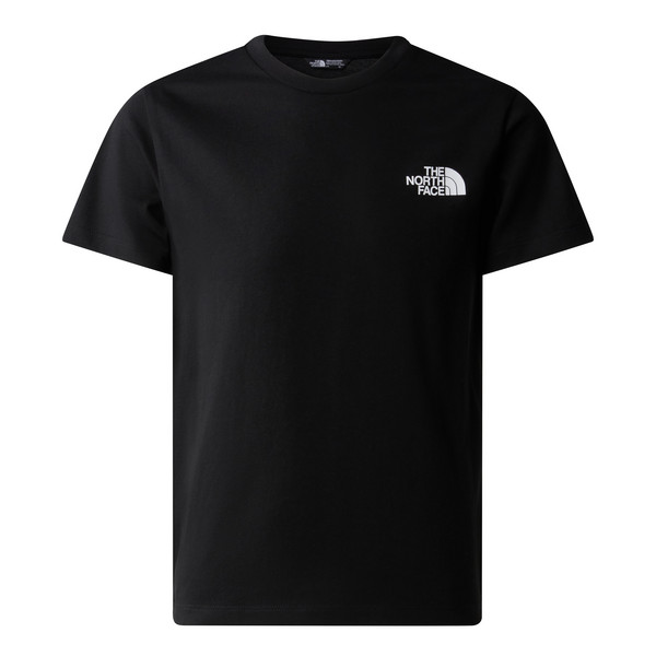 The North Face TEEN S/S SIMPLE DOME TEE Kinder T-Shirt TNF BLACK