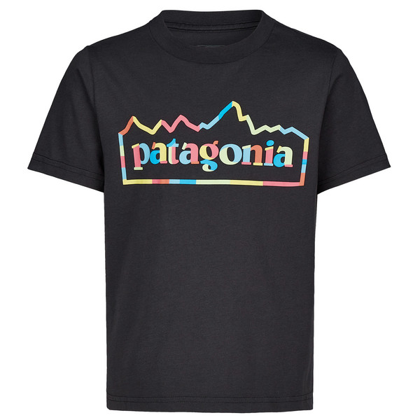 Patagonia K' S GRAPHIC T-SHIRT Kinder T-Shirt UNITY FITZ: INK BLACK